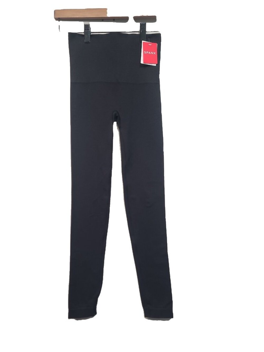 SPANX Look At Me Now Seamless Leggings S Very Black NWT
